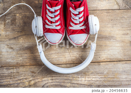 Sneakers and headphones Sneakers and headphones 20456635