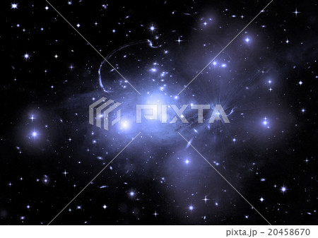 galaxy in a free space 20458670