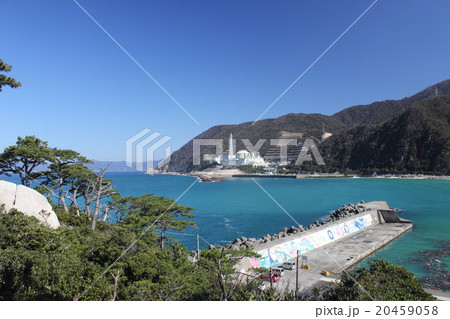 もんじゅ 門ヶ崎から望む(福井県 敦賀市 高速増殖炉) もんじゅ 門ヶ崎から望む(福井県 敦賀市 高速増殖炉) 20459058