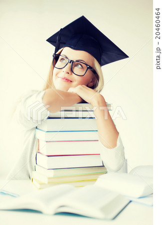 student in graduation cap student in graduation cap 20460464