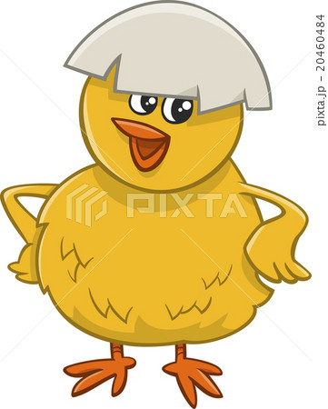 little chick cartoon character 20460484