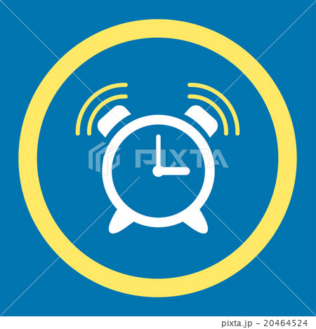 Alarm Clock Ring Rounded Vector Icon 20464524