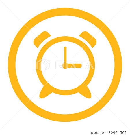 Alarm Clock Rounded Vector Icon Alarm Clock Rounded Vector Icon 20464565