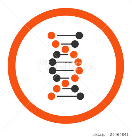 DNA Rounded Vector Icon 20464841