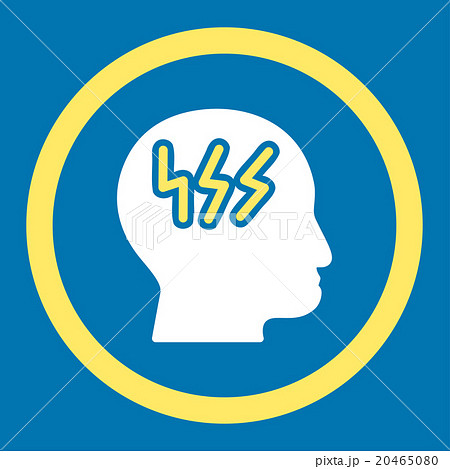 Headache Rounded Vector Icon Headache Rounded Vector Icon 20465080