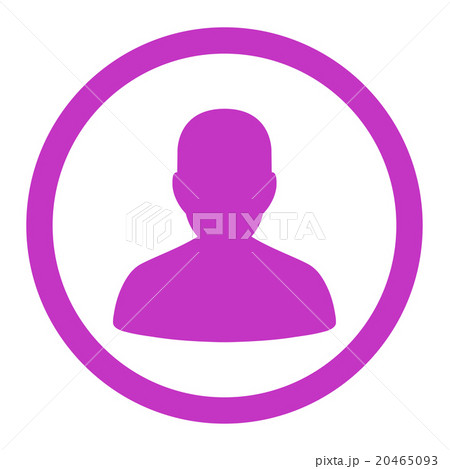 Portrait Rounded Vector Icon Portrait Rounded Vector Icon 20465093