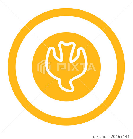 Falling Soul Rounded Vector Icon Falling Soul Rounded Vector Icon 20465141