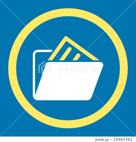 Document Folder Rounded Vector Icon 20465462