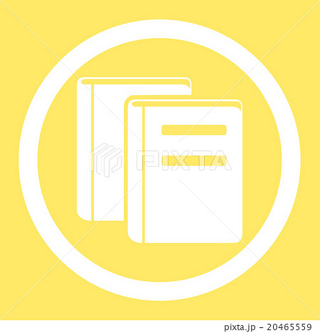 Books Rounded Vector Icon 20465559
