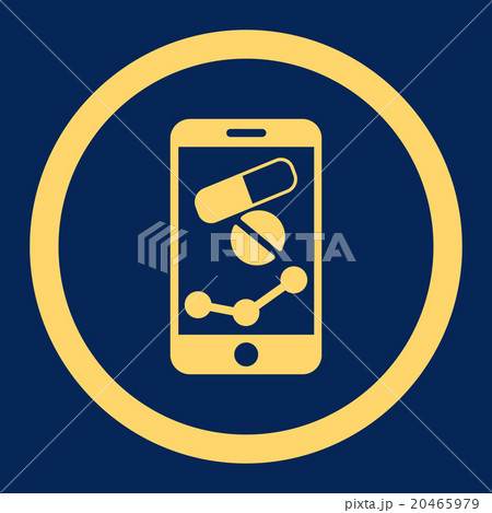 Pharmacy Online Report Rounded Vector Icon 20465979