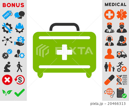 First Aid Toolkit Icon First Aid Toolkit Icon 20466313