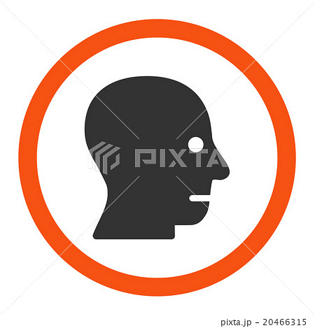 Patient Head Rounded Vector Icon Patient Head Rounded Vector Icon 20466315