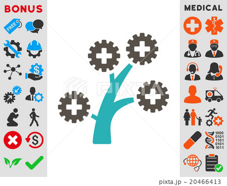 Medical Technology Tree Icon Medical Technology Tree Icon 20466413