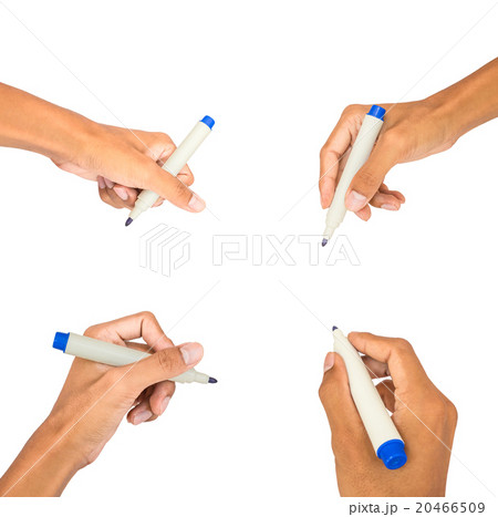 collection of hand writing on white isolated collection of hand writing on white isolated 20466509