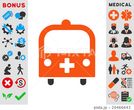 Medical Bus Icon Medical Bus Icon 20466643