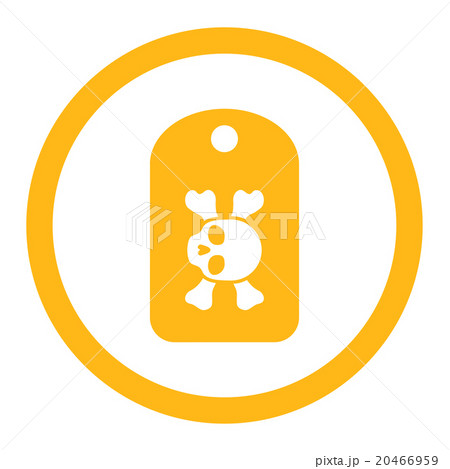 Morgue Mark Rounded Vector Icon 20466959
