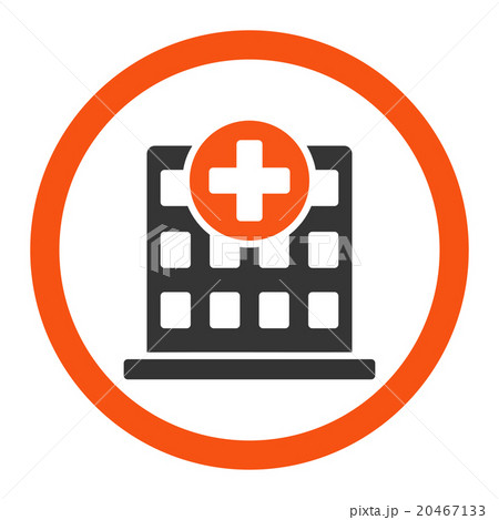 Clinic Rounded Vector Icon 20467133
