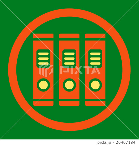 Office Books Rounded Vector Icon 20467134