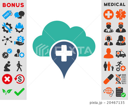 Medical Cloud Icon 20467135