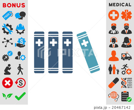 Medical Books Icon 20467142