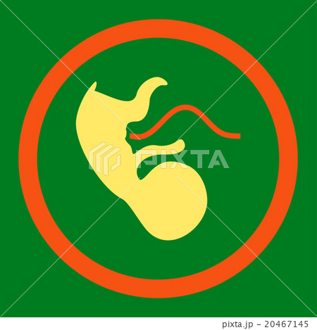 Primacy Embryo Rounded Vector Icon 20467145