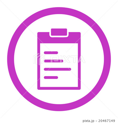 Pad Text Rounded Vector Icon 20467149