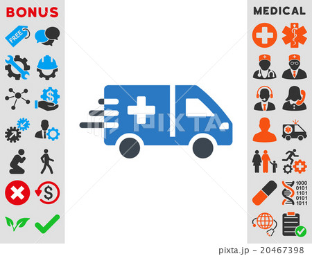 Emergency Car Icon Emergency Car Icon 20467398