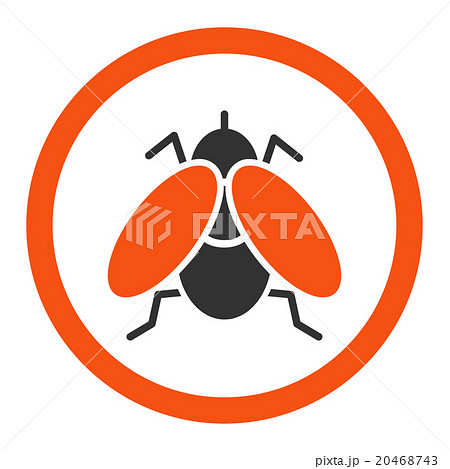 Fly Rounded Vector Icon Fly Rounded Vector Icon 20468743