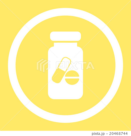 Drugs Phial Rounded Vector Icon Drugs Phial Rounded Vector Icon 20468744