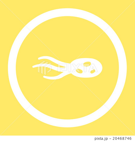 Intrude Microorganism Rounded Vector Icon Intrude Microorganism Rounded Vector Icon 20468746
