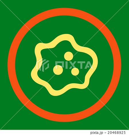 Amoeba Rounded Vector Icon Amoeba Rounded Vector Icon 20468925