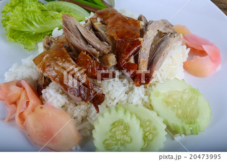 Roasred duck with rice Roasred duck with rice 20473995