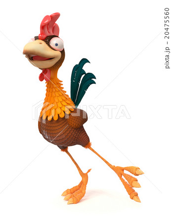 3d illustration rooster 20475560