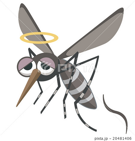 死んだ蚊のイラストのイラスト素材 20481406 Pixta