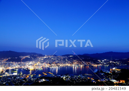 長崎の風景　稲佐山からの夜景 20481549