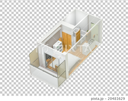 一室公寓滲透 20481629