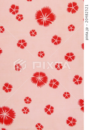 日本の紋様　絹織物　染め物　古布　絽 20482521