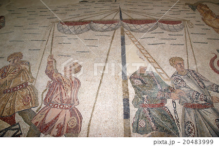 Mosaict Roman Villa Romana del Casale, Sicily Mosaict Roman Villa Romana del Casale, Sicily 20483999