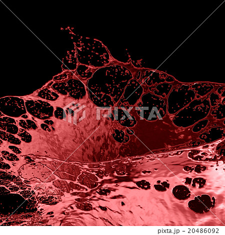 Ketchup, Blood, Red liquid Splashing. 20486092