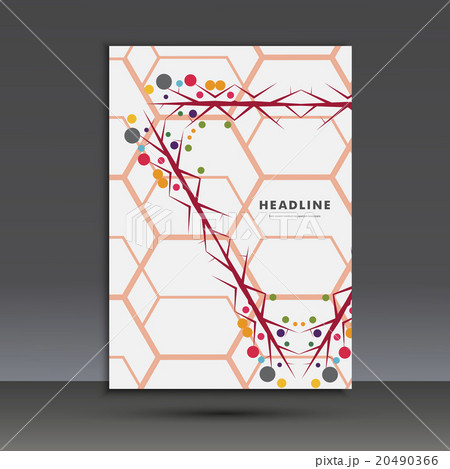 Abstract floral frame. Vector design Abstract floral frame. Vector design 20490366