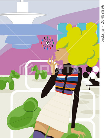 女性アート 20493896