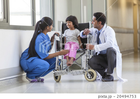Nurse Doctor Female Girl Child Hospital Patient 20494753