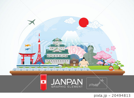 janpan infographic travel place and landmarkVector janpan infographic travel place and landmarkVector 20494813