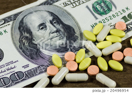 One hundred dollars and pills One hundred dollars and pills 20496954