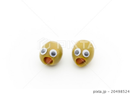 目玉シール・グリーンオリーブ: wiggly-eyed green olive 目玉シール・グリーンオリーブ: wiggly-eyed green olive 20498524