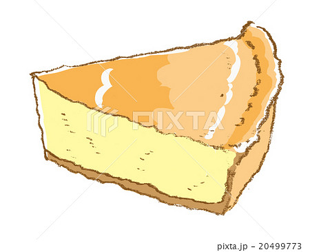 チーズケーキのイラスト素材