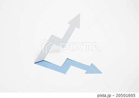 増収・上昇のイメージ （※A・青色） 20501605