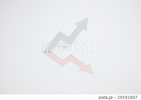 増収・上昇のイメージ （※A・ピンク色） 20501607