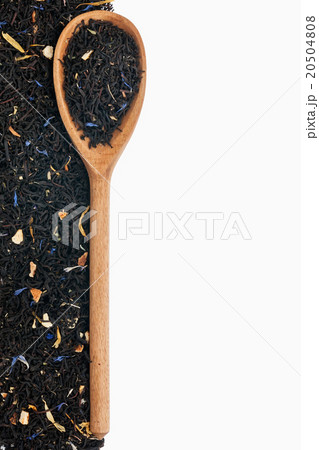 Spoon with black tea Spoon with black tea 20504808