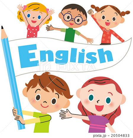 Child With English Flag Stock Illustration 5043